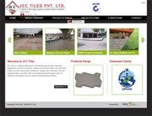 Tablet Screenshot of jcctiles.com